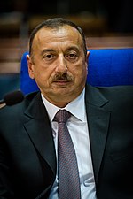 Azerbaigian Ilham Aliyev Presidente dell'Azerbaigian