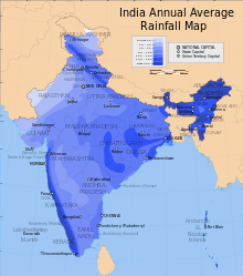 most rainy area in india