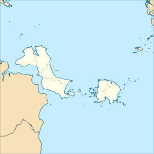 Peta genah kabupaten miwah kota ring provinsi Bangka-Belitung