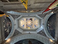 Interior de la cúpula del mausoleo