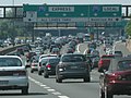 Local-Express lanes on Interstate 270 in Montgomery County, Maryland.