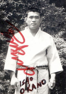 Isao Okano Japanese judoka