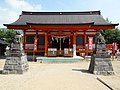 石和八幡宮拝殿（山梨県笛吹市）