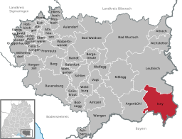 Isny im Allgäu i Landkreis Ravensburg