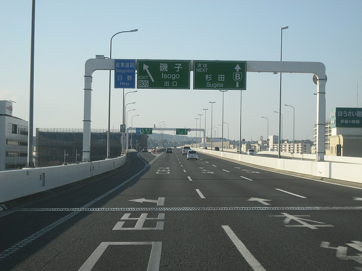 Shuto expressway карта