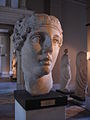 Testa colossale di Saffo. / Colossal head of Sappho