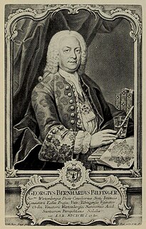 Georg Bernhard Bilfinger German mathematician (1693–1750)