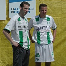 Tuijp (right) with Groningen Jack Tuijp FC Groningen (45747073781).jpg