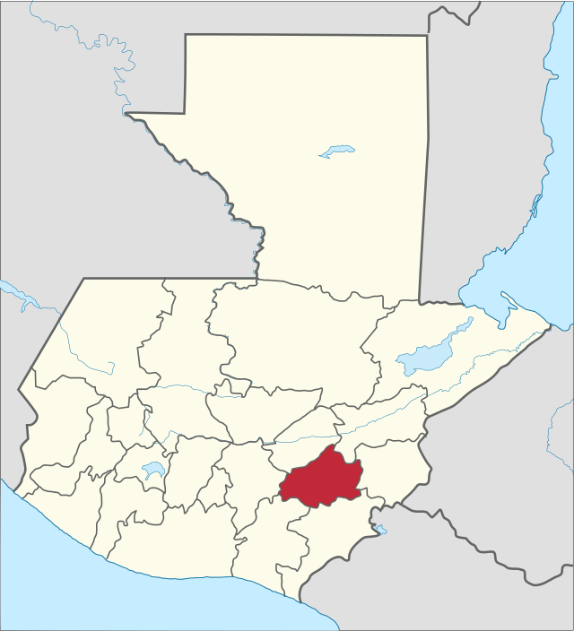 Kart over Jalapa