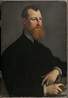 Jan van Calcar. Portrait of Sigismund Augustus (1520-1572) with gloves label QS:Len,"Portrait of Sigismund Augustus (1520-1572) with gloves" label QS:Lpl,"Portret Zygmunta Augusta (1520-1572) z rękawiczkami" label QS:Lfr,"Portrait de Sigismond Auguste (1520-1572) tenant ses gants" . Kunsthistorisches Museum.