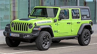 Jeep Wrangler Rubicon (JL) - left front view