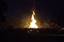 Bonfire in Freiburg im Breisgau Johannisfeuer CC-BY-SA30 Use 20120623.jpg