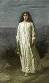 Bức vẽ The Somnambulist (Trạng thái mộng du) của John Everett Millais, 1871