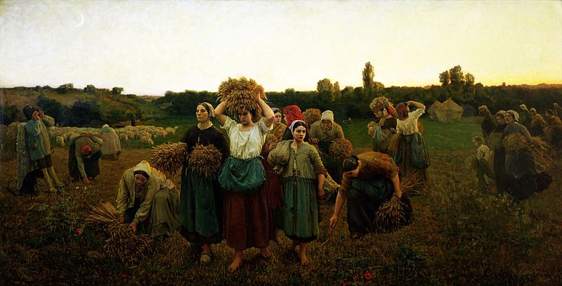 File:Jules Breton - Le rappel des glaneuses.jpg