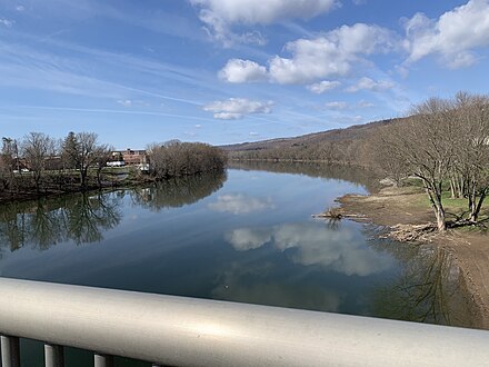 The Juniata River by Lewistown