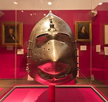 A medieval helmet