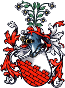 Wappen der Mauer-Kaas im Wappenbuch des Westfälischen Adels
