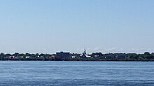 Kahnawake seen from Montreal