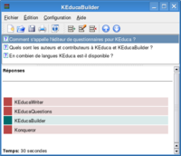 KEducaBuilder in actie