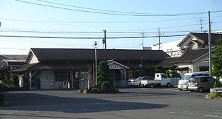 Nishi-Ōgaki Station railway station in Ogaki, Gifu prefecture, Japan