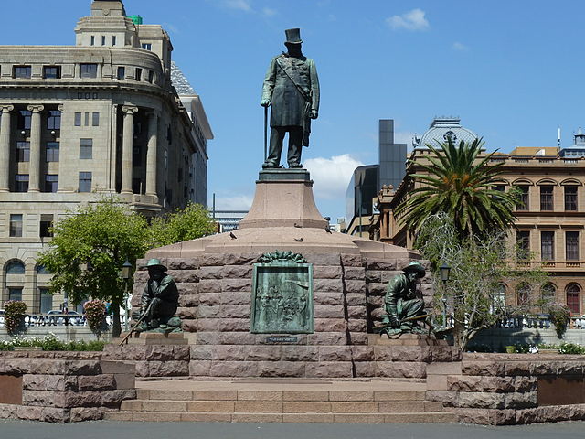 Image: Krugerstandbeeld, Kerkplein, b, Pretoria