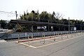 熊本電気鉄道菊池線 黒石駅を西側より撮影