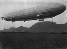 LZ 11 „Viktoria Luise“ in Marburg, 5. Mai 1912