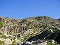 The summit of Monte Camino and Rifugio Renata (Renata alpine hut)