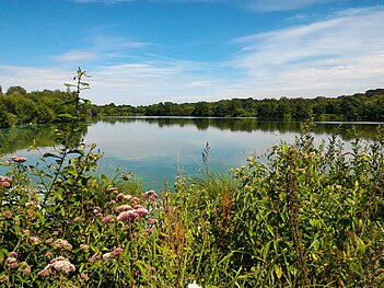 The reflecting lakes of Condette