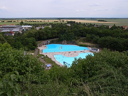 Landsberg (Saalekreis), Felsenbad