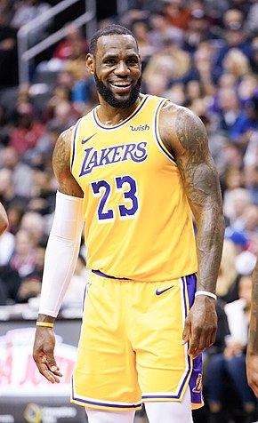 LeBron James nel 2018