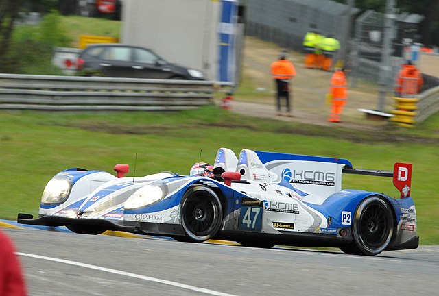 KCMG racing at Le Mans in 2013.