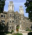 Packard Laboratory, home of the P.C. Rossin College of Engineering and Applied Science