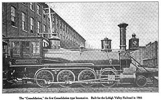 <span class="mw-page-title-main">2-8-0</span> Locomotive wheel arrangement