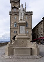 Miniatura para Estátua da Liberdade (San Marino)