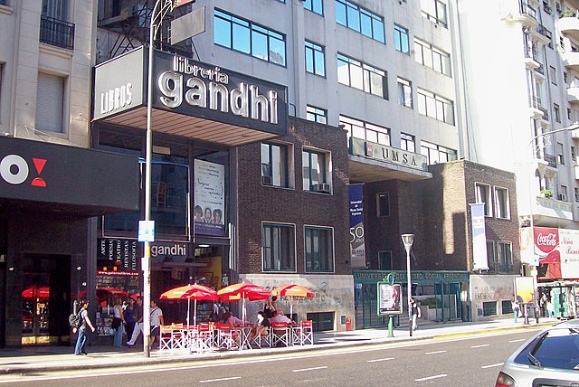 Gandhi Bookstore (now defunct). The avenue continues to be a book browser's mecca.