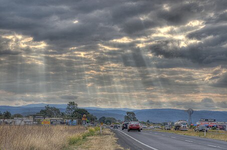 Light Escaping Clouds