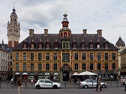 Vieille Bourse à Lille Nord.