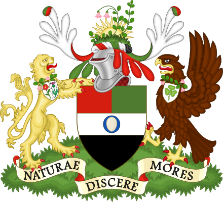 Linnean Society of London Coat of Arms.svg
