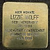 Lizzie Wolff - Fontenay 2 (Hamburg -Rotherbaum). Stolperstein.nnw.jpg