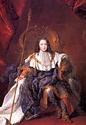 Luis XV de Francia, 1723.