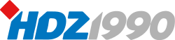 HDZ 1990.svg логотипі