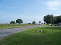 County Road 25A, going through the town.