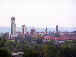 Panorama över staden