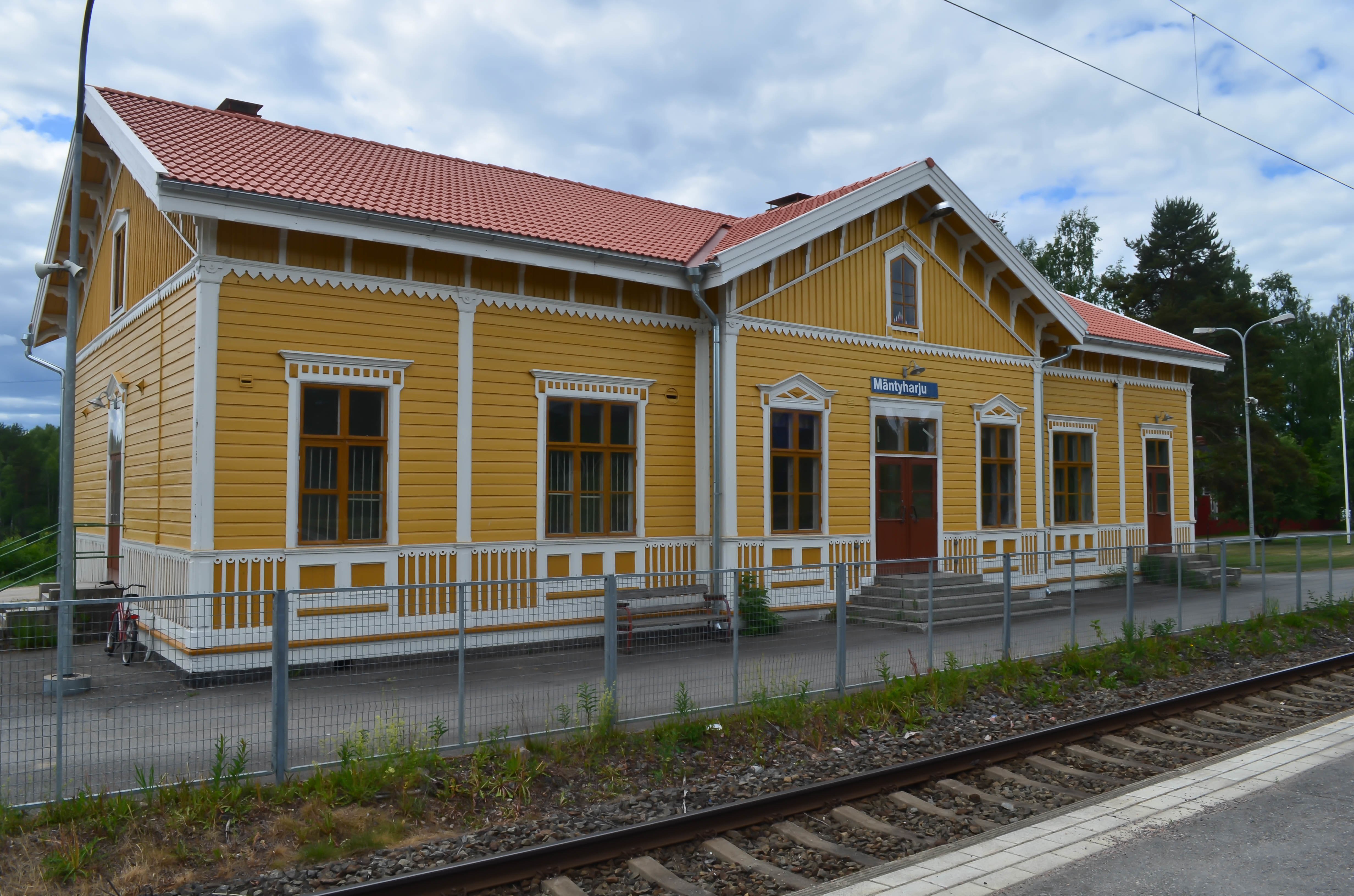 Mäntyharjun rautatieasema Map - Railway station - Mikkeli, Finland -  Mapcarta