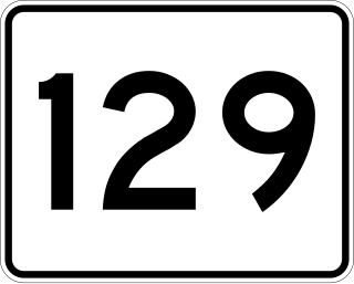 <span class="mw-page-title-main">Massachusetts Route 129</span> Highway in Massachusetts