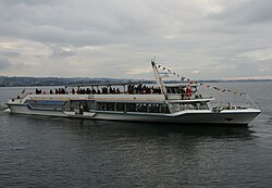 Queen Katharina during the rally on St. Nicholas Day 2008