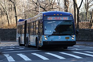 MTA NYC Bus M86 Select Bus Service bus at Central Park West & 86th St.jpg
