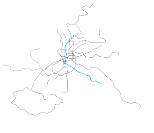 Linha 1.svg do metrô de Madrid