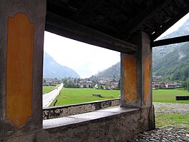 S. Maria Delle Grazie'den Maggia köyü